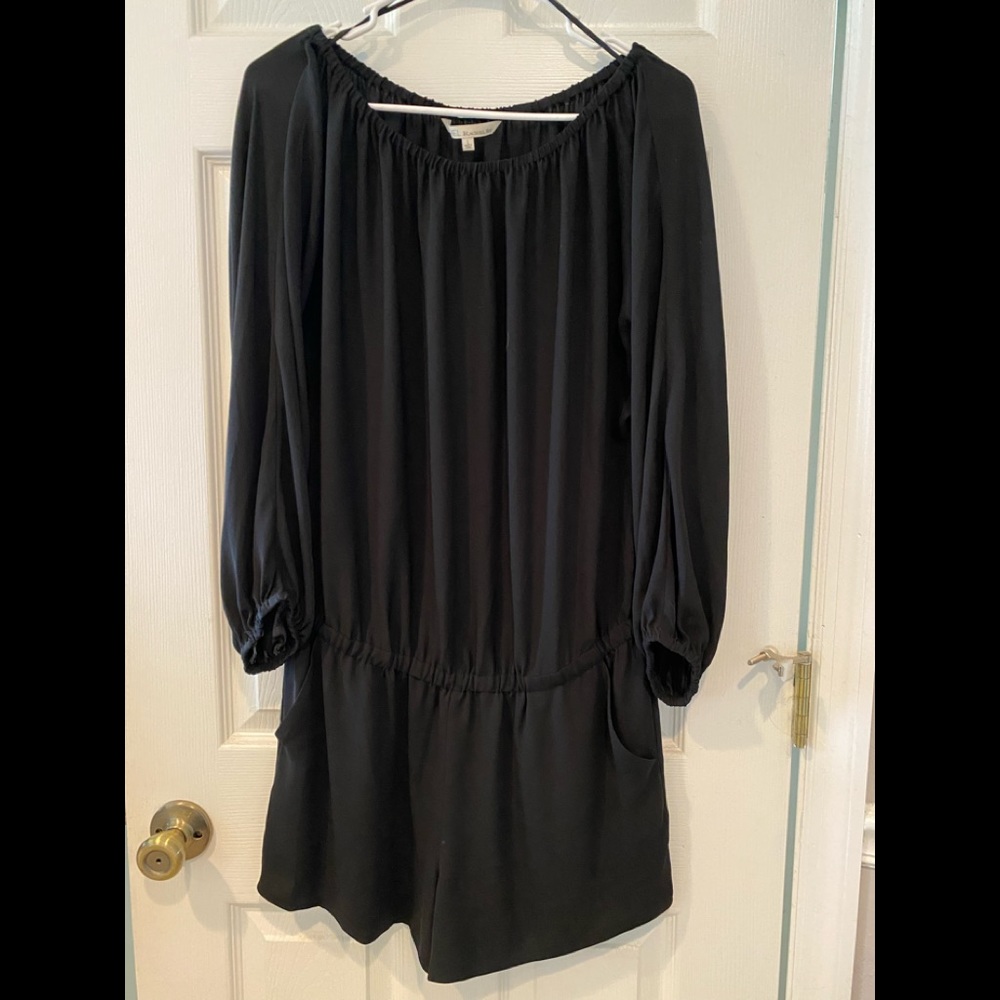 Rachel Rachel Roy- Super Cute Romper-Black Large